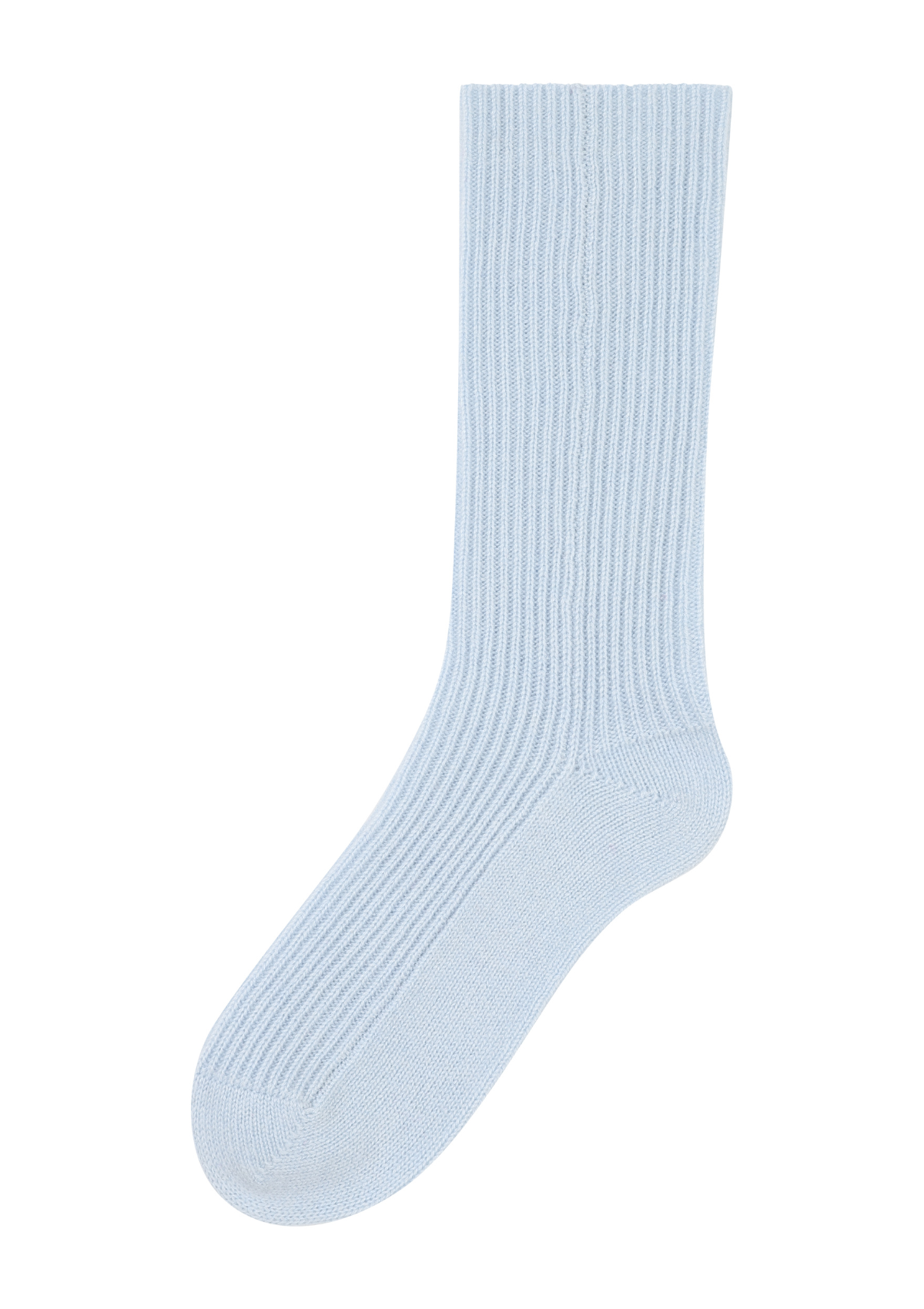 Cashmere Sock in Whisper Blue