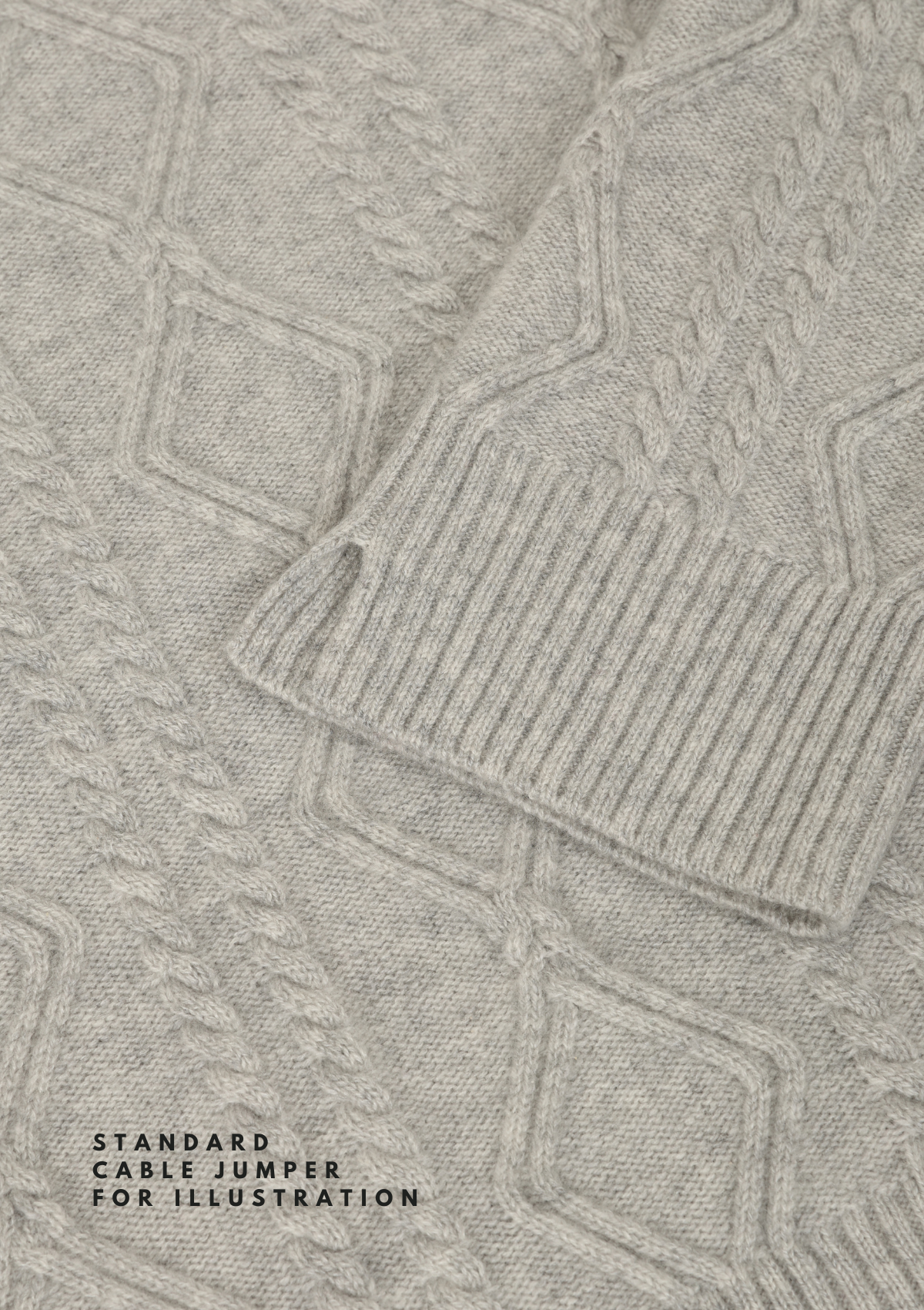 Cashmere Cable Sweater - Made to Order
