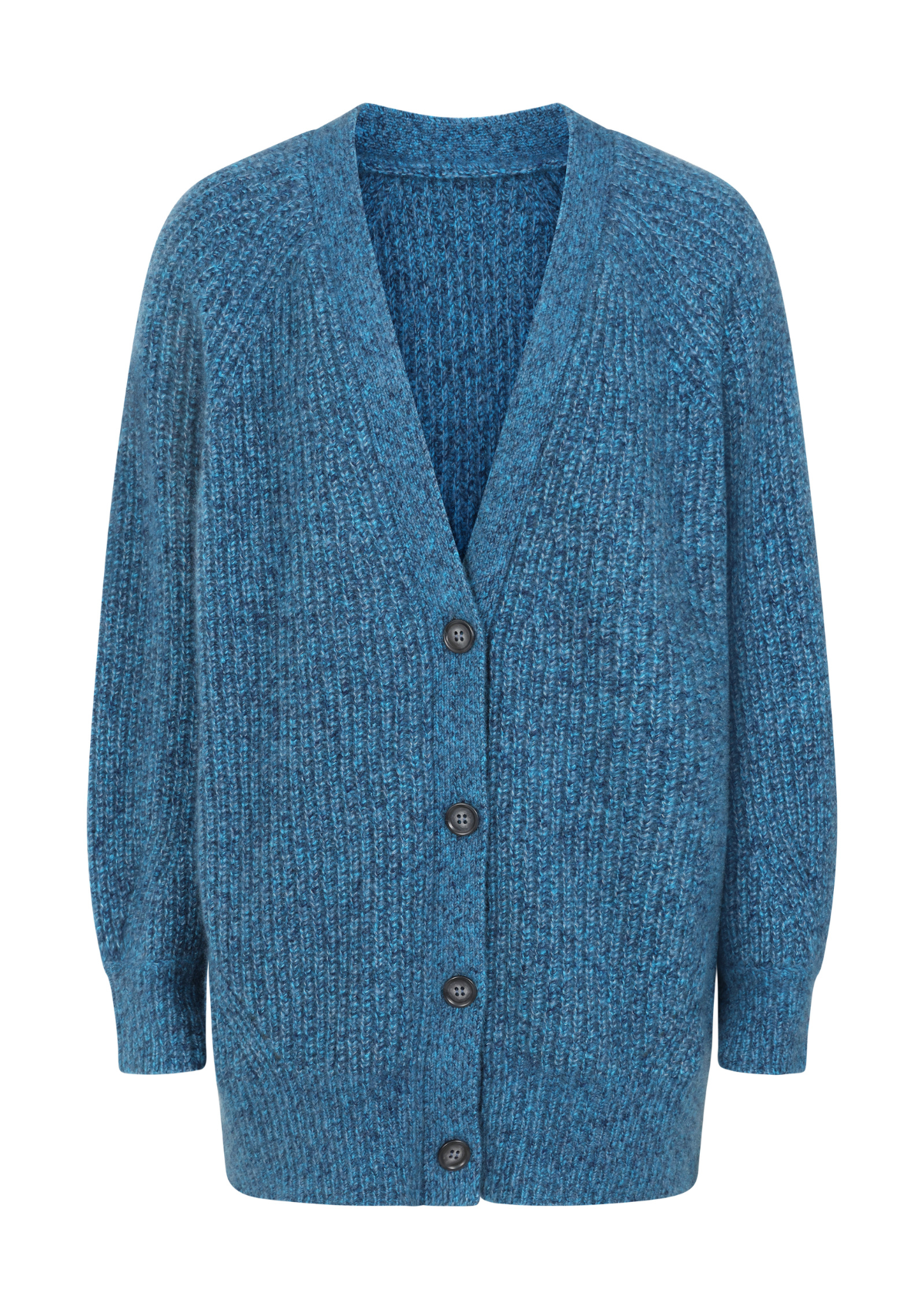 Silk & Cashmere Boyfriend Cardigan in Bonito Blue