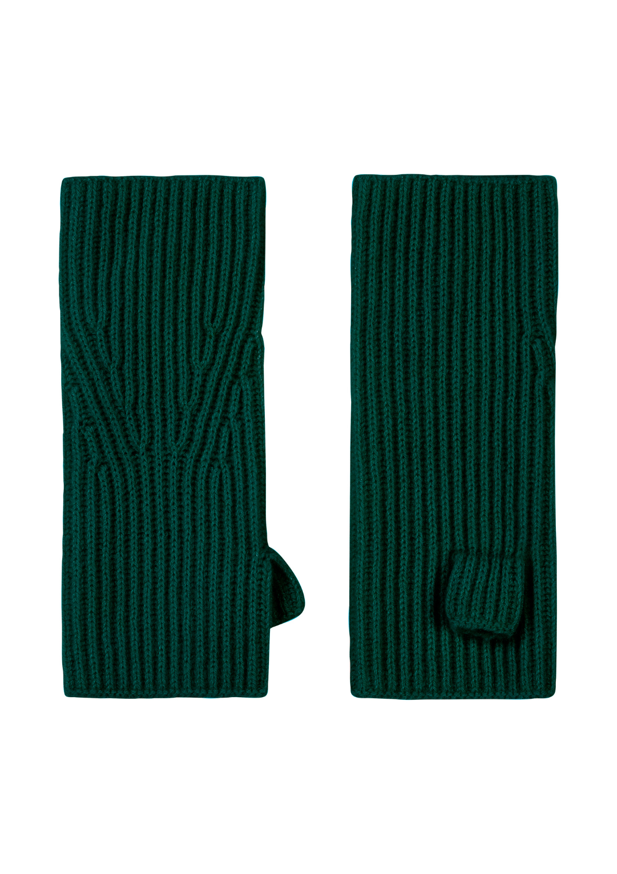 Cashmere Mitt in Rifle Green