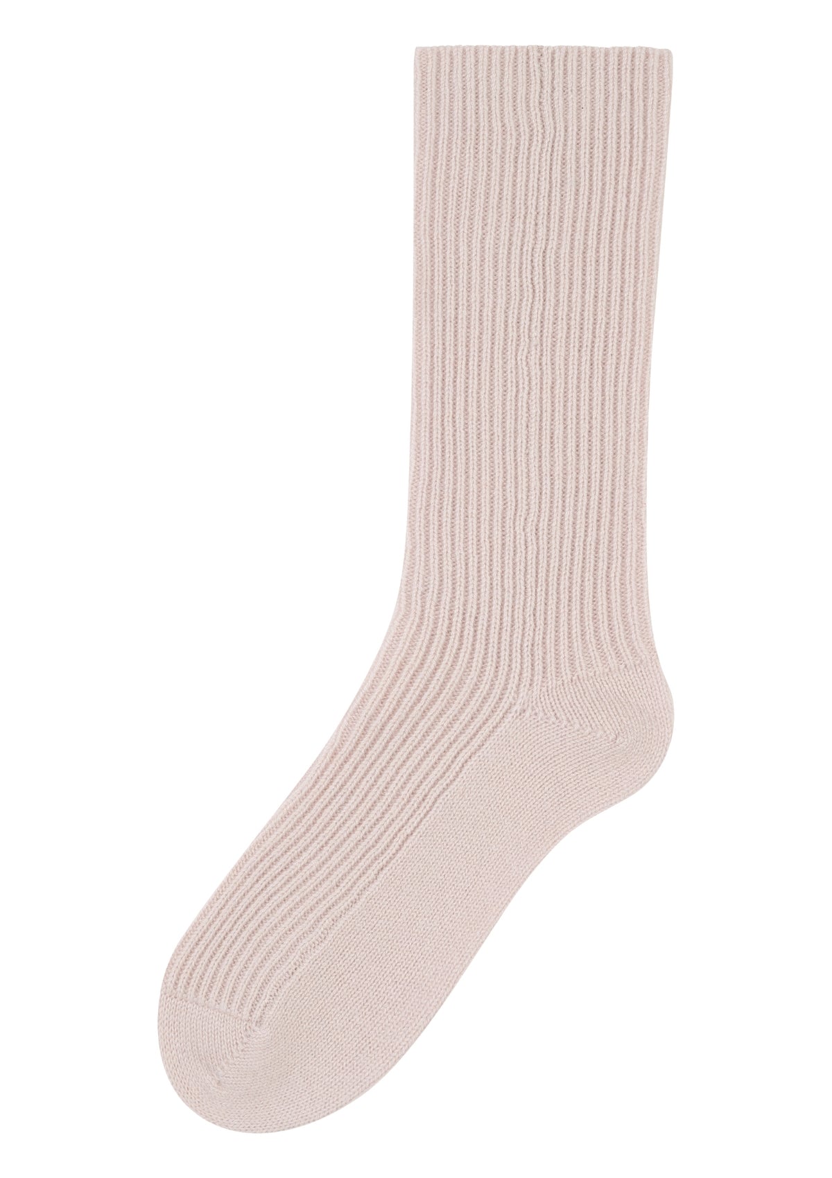 Cashmere Sock in Ballet Pink