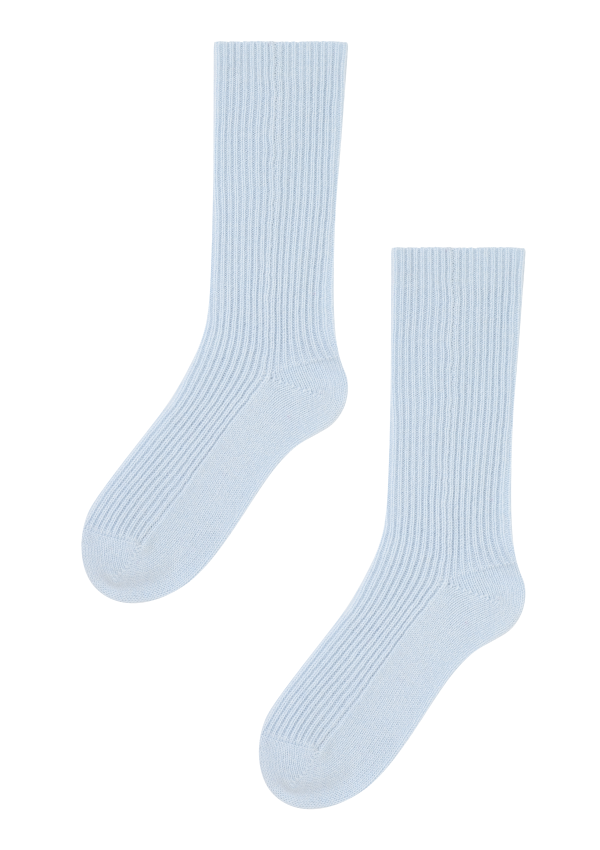 Cashmere Sock in Whisper Blue