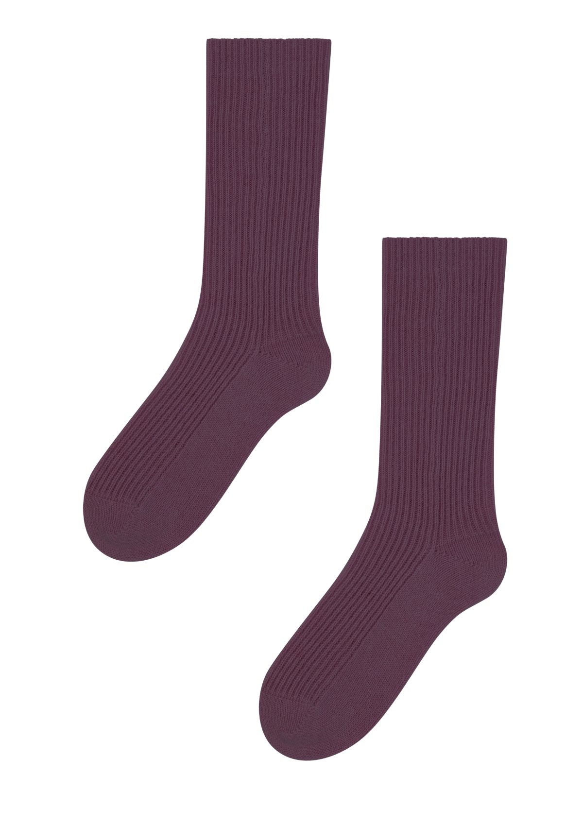 Cashmere Sock in Barolo Red