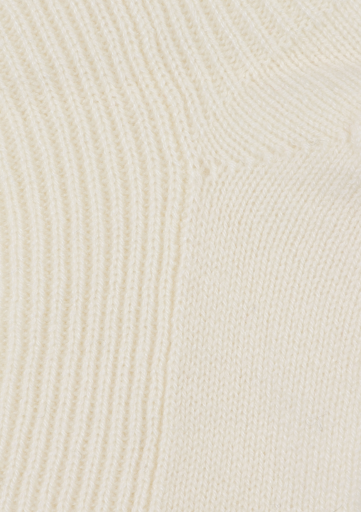 Cashmere Sock in Snow White