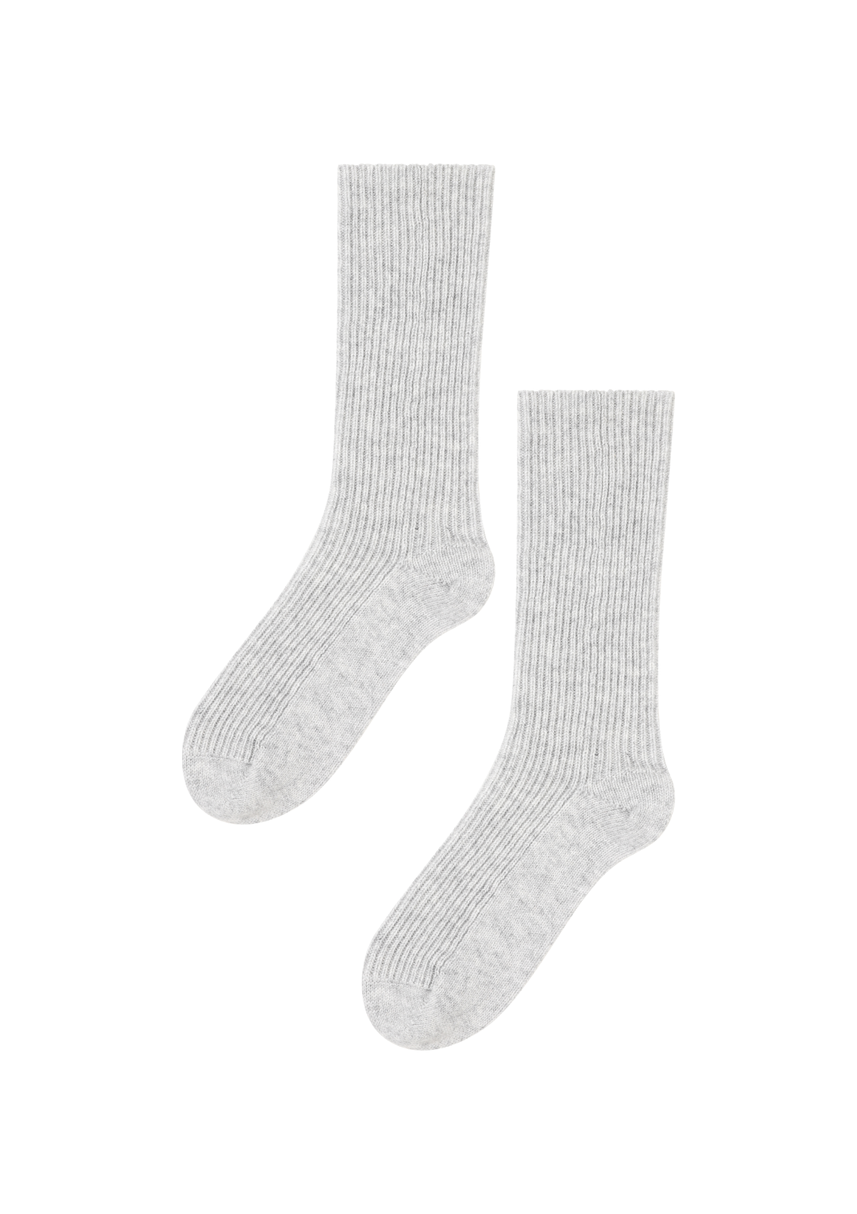 Cashmere Sock in Foggy Grey