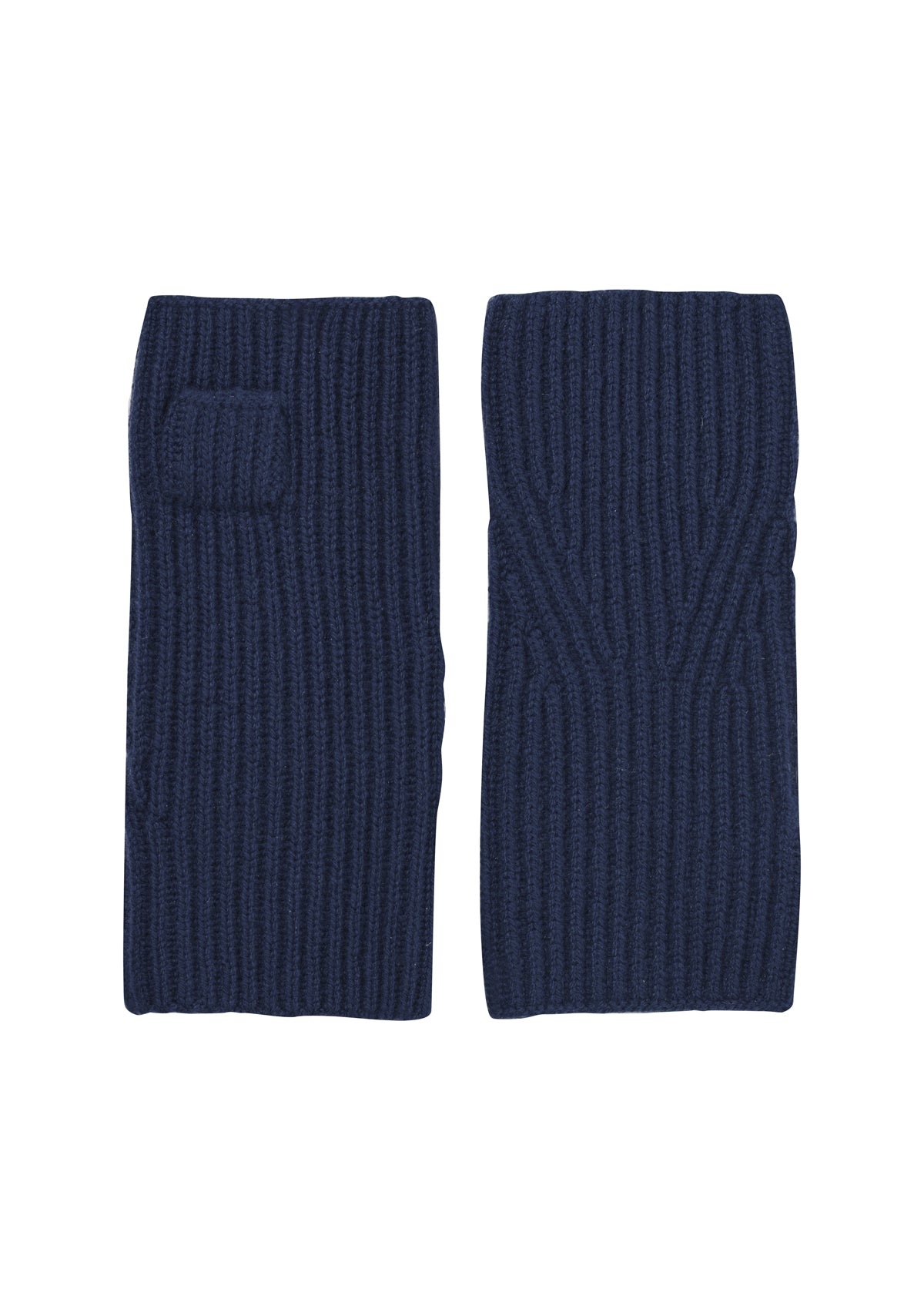 Cashmere Mitt in Midnight Blue