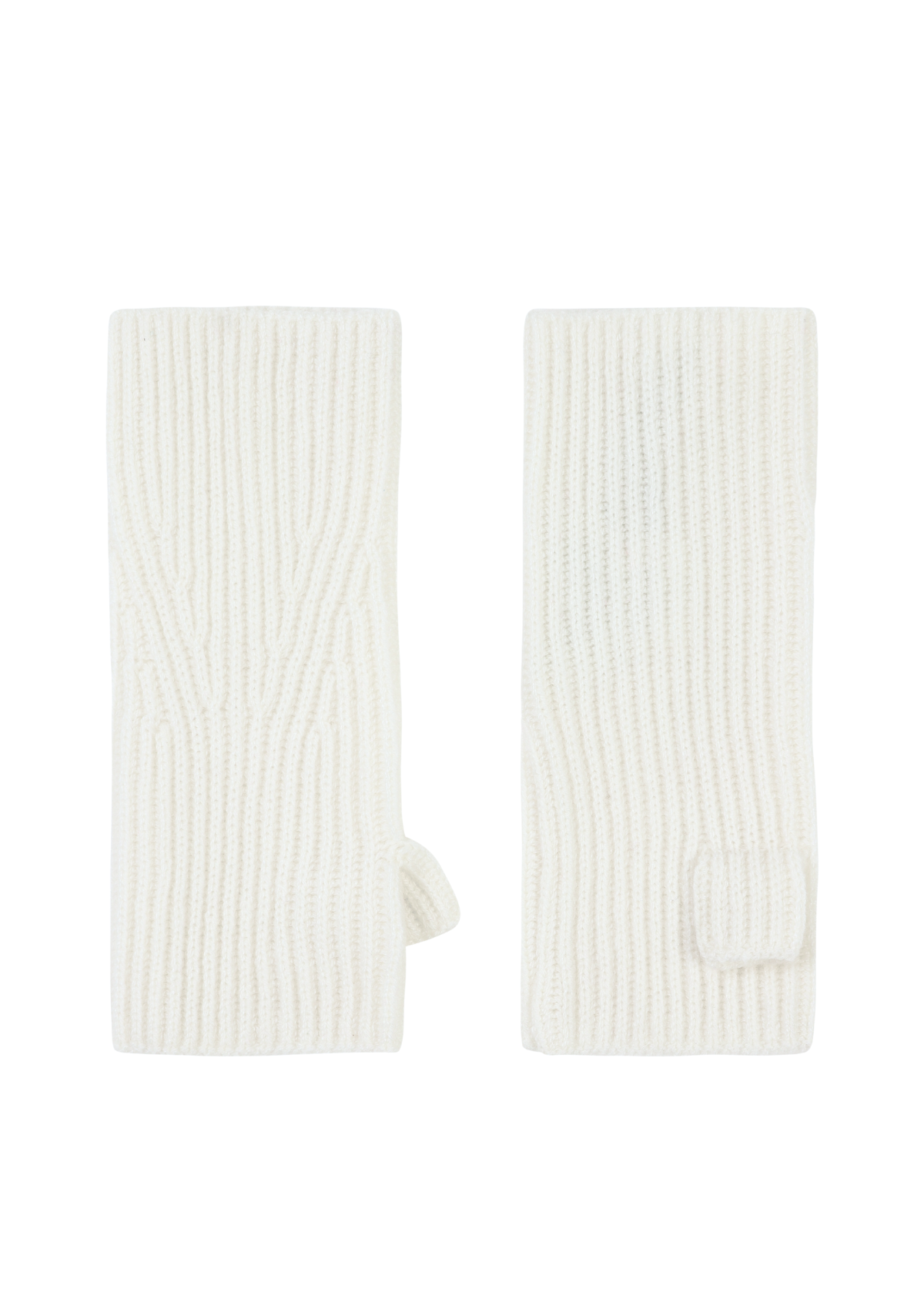 Cashmere Mitt in Snow White