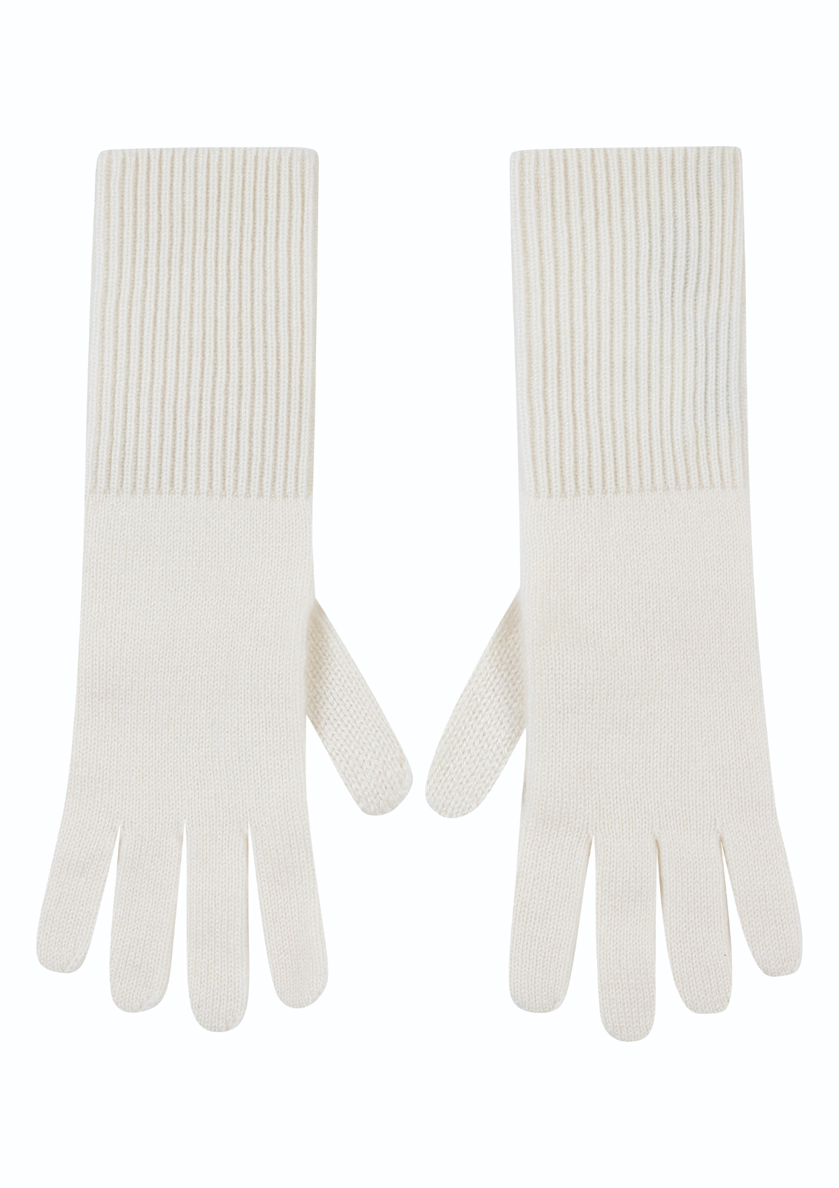 Cashmere Glove in Snow White