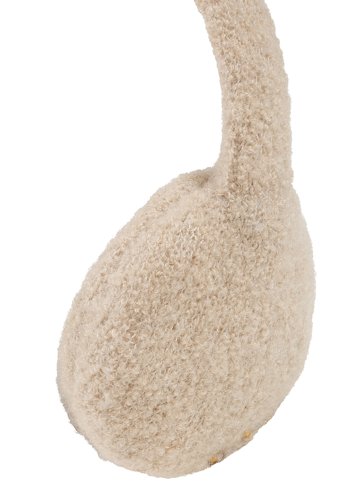 Boucle Ear muffs in Smoke Beige