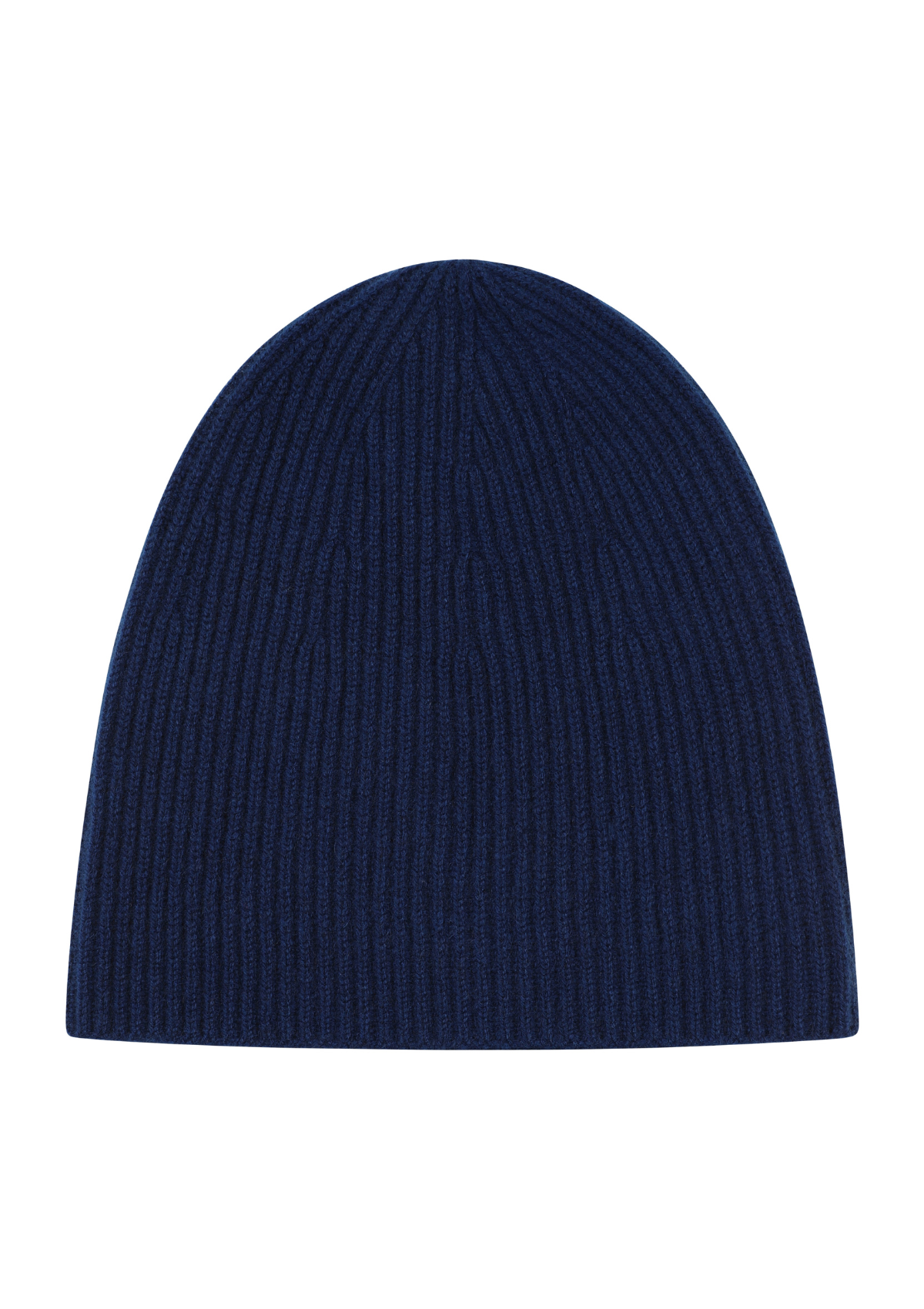 Cashmere Beanie in Midnight Blue