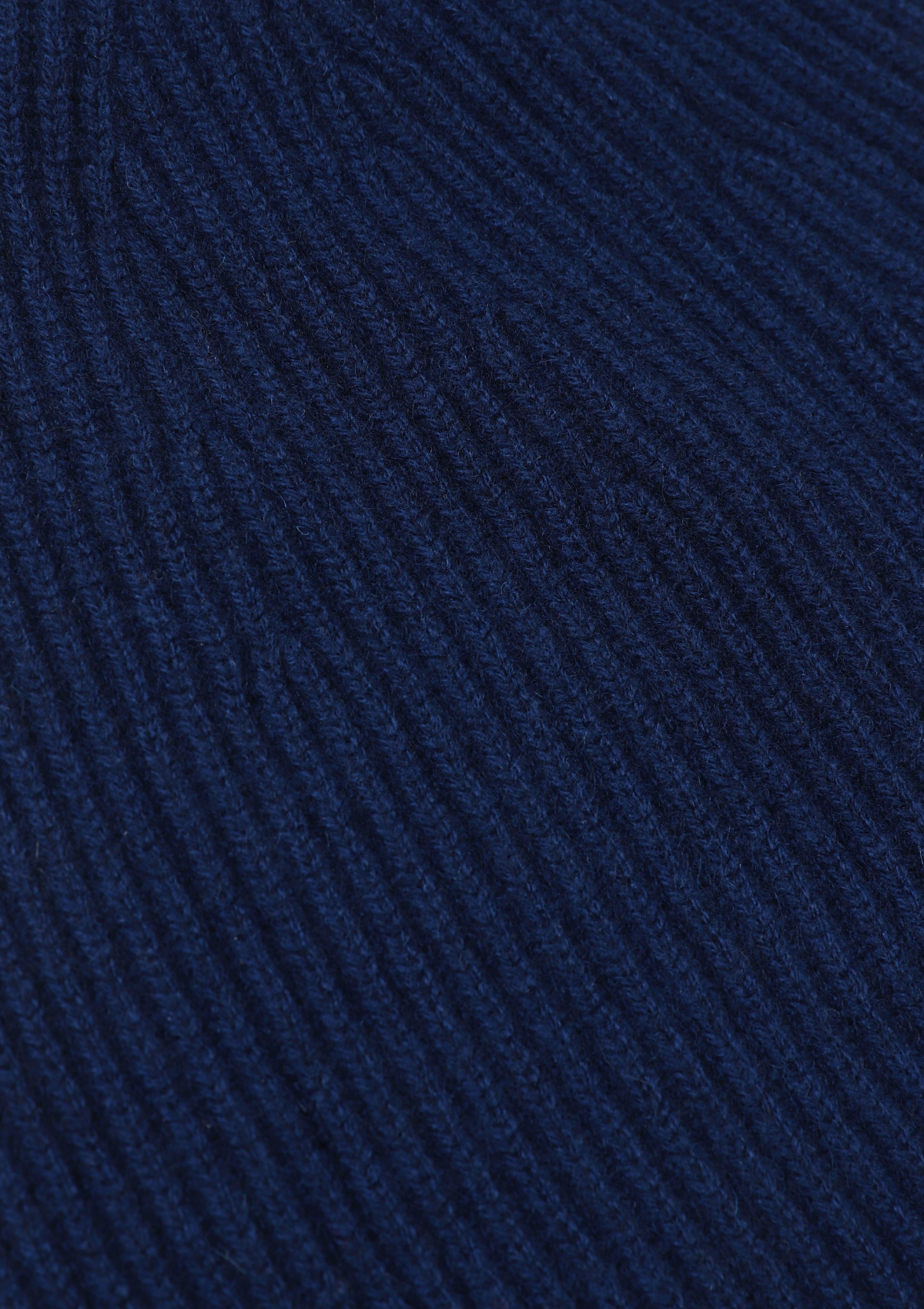 Cashmere Beanie in Midnight Blue