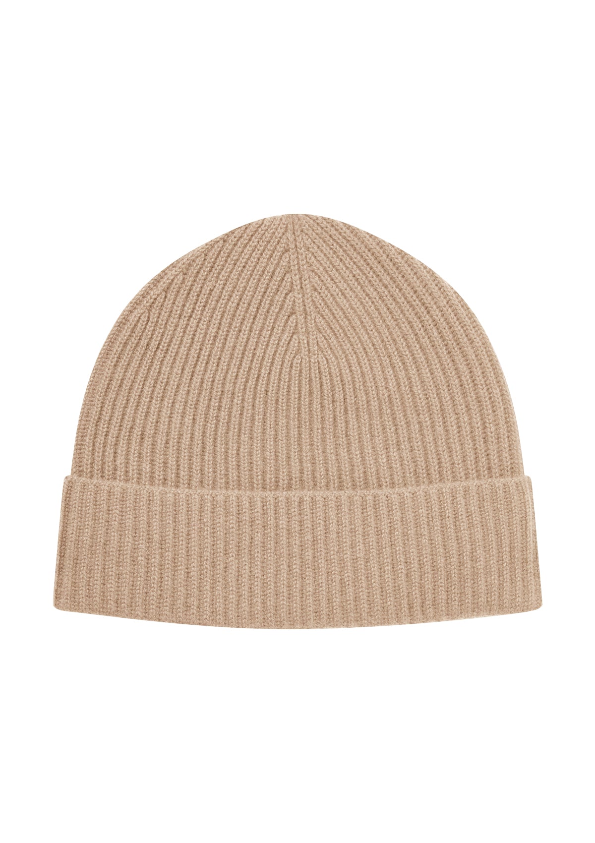 New Cashmere Beanie in Chanterelle