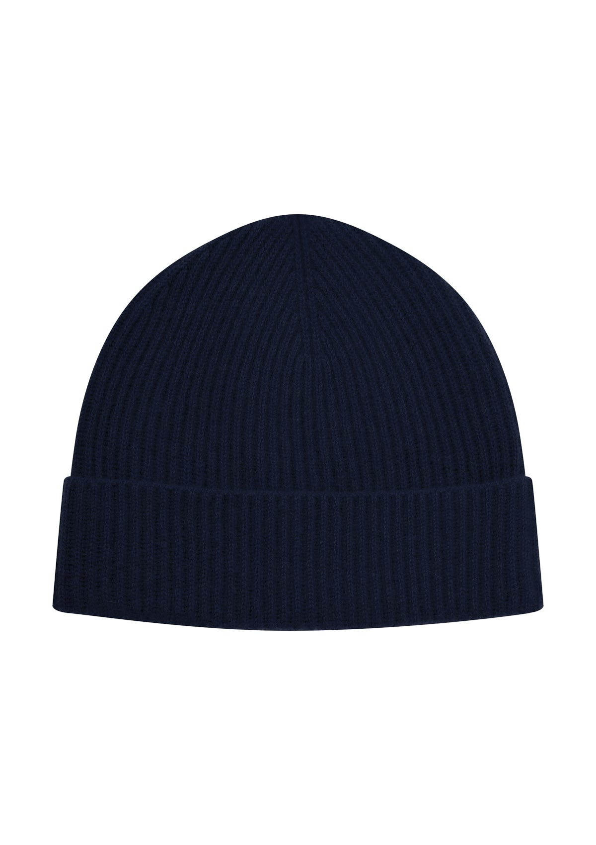 New Cashmere Beanie in Midnight Blue