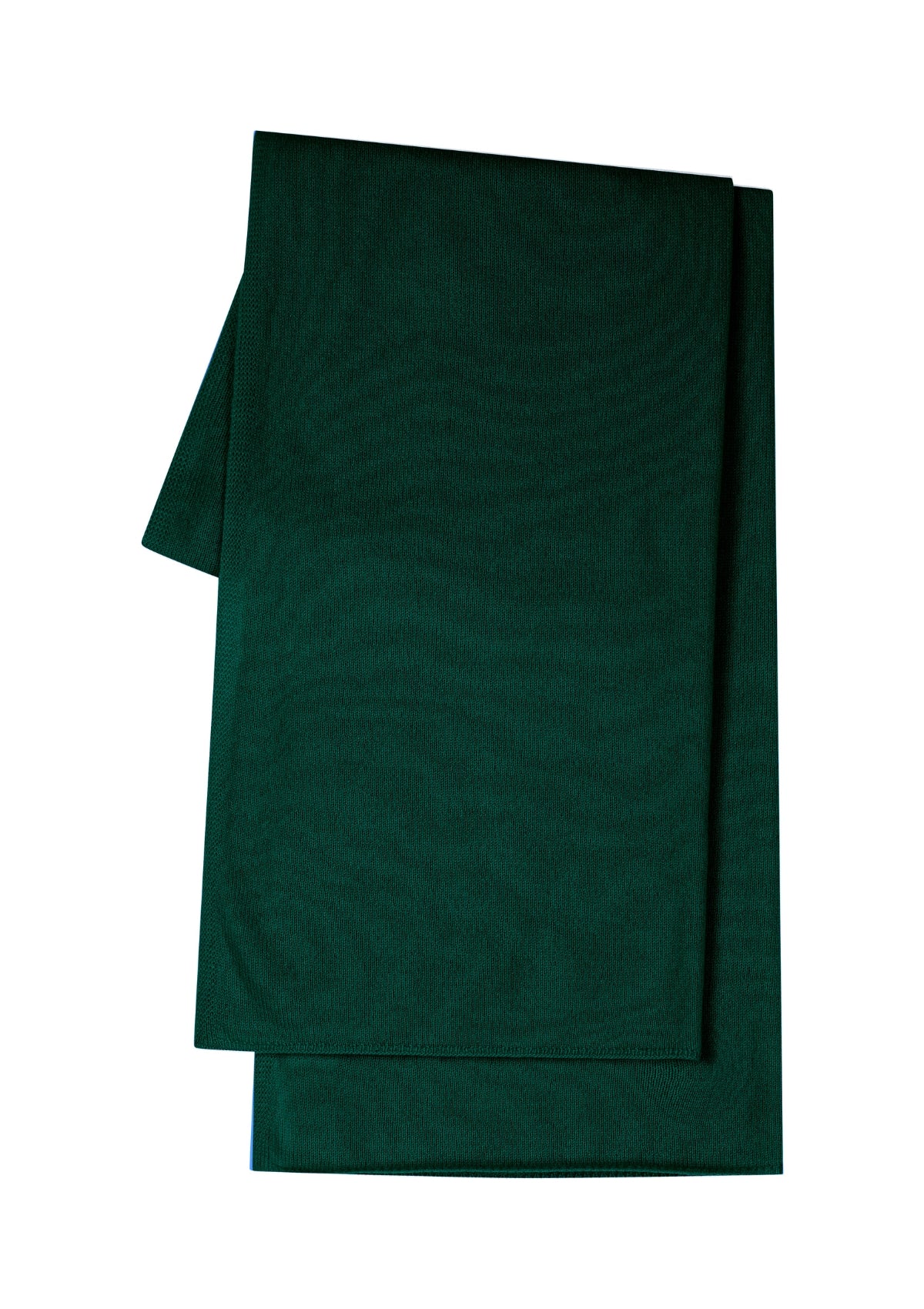 Cashmere Lofty Blanket Scarf in Bottle Green