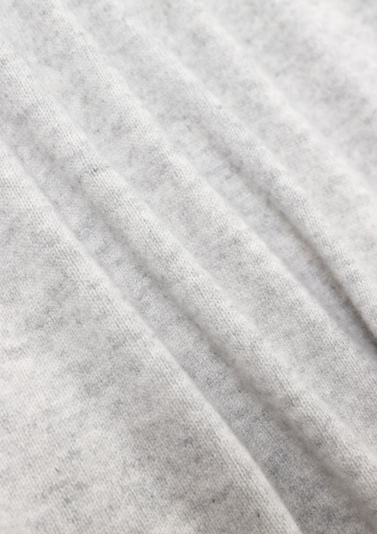 Cashmere Lofty Blanket Wrap in Foggy Grey