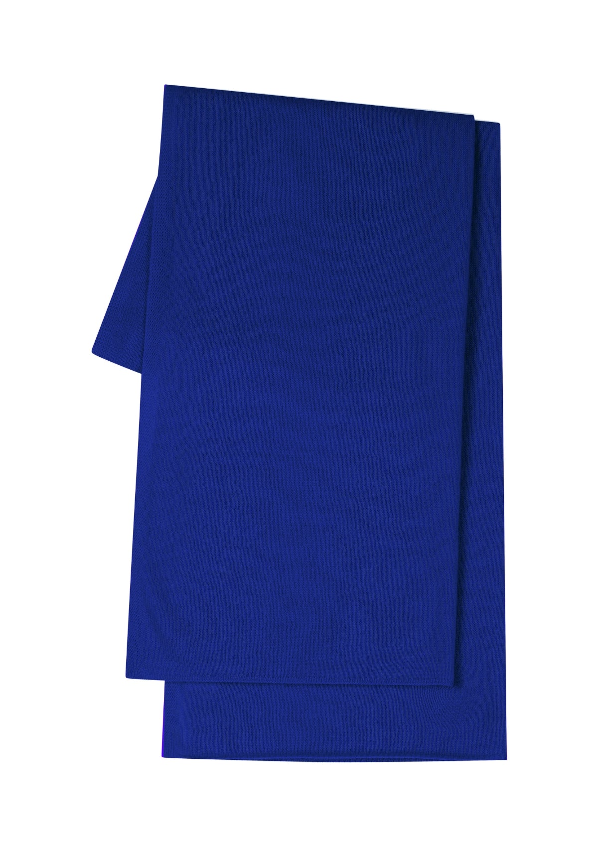 Cashmere Lofty Blanket Scarf in Klein Blue