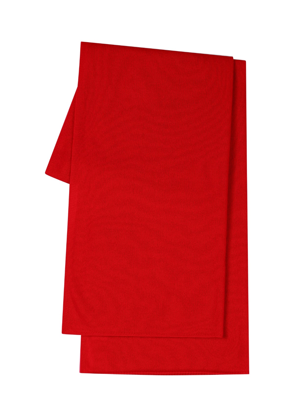 Cashmere Lofty Blanket Scarf in Postbox Red