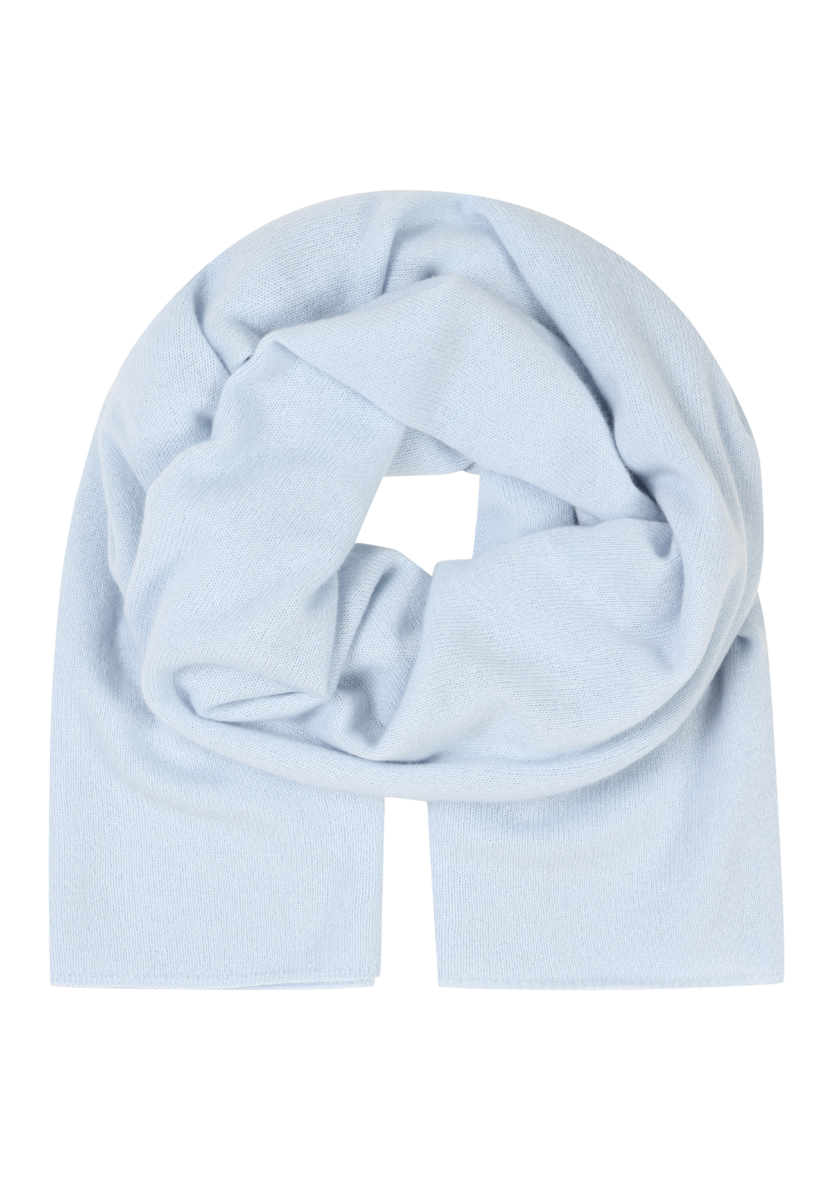 Cashmere Lofty Blanket Scarf in Whisper Blue
