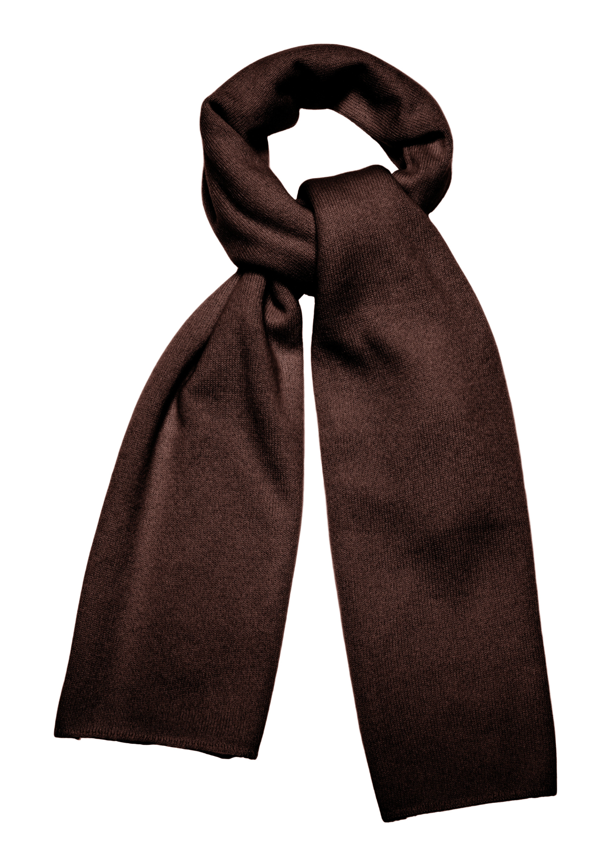 Lofty Cashmere Scarf in Americano Brown