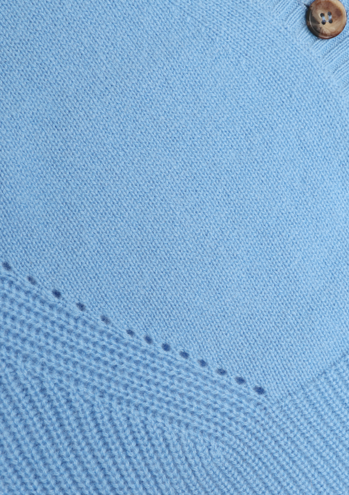 Cashmere Lofty Cardigan in Delta Blue