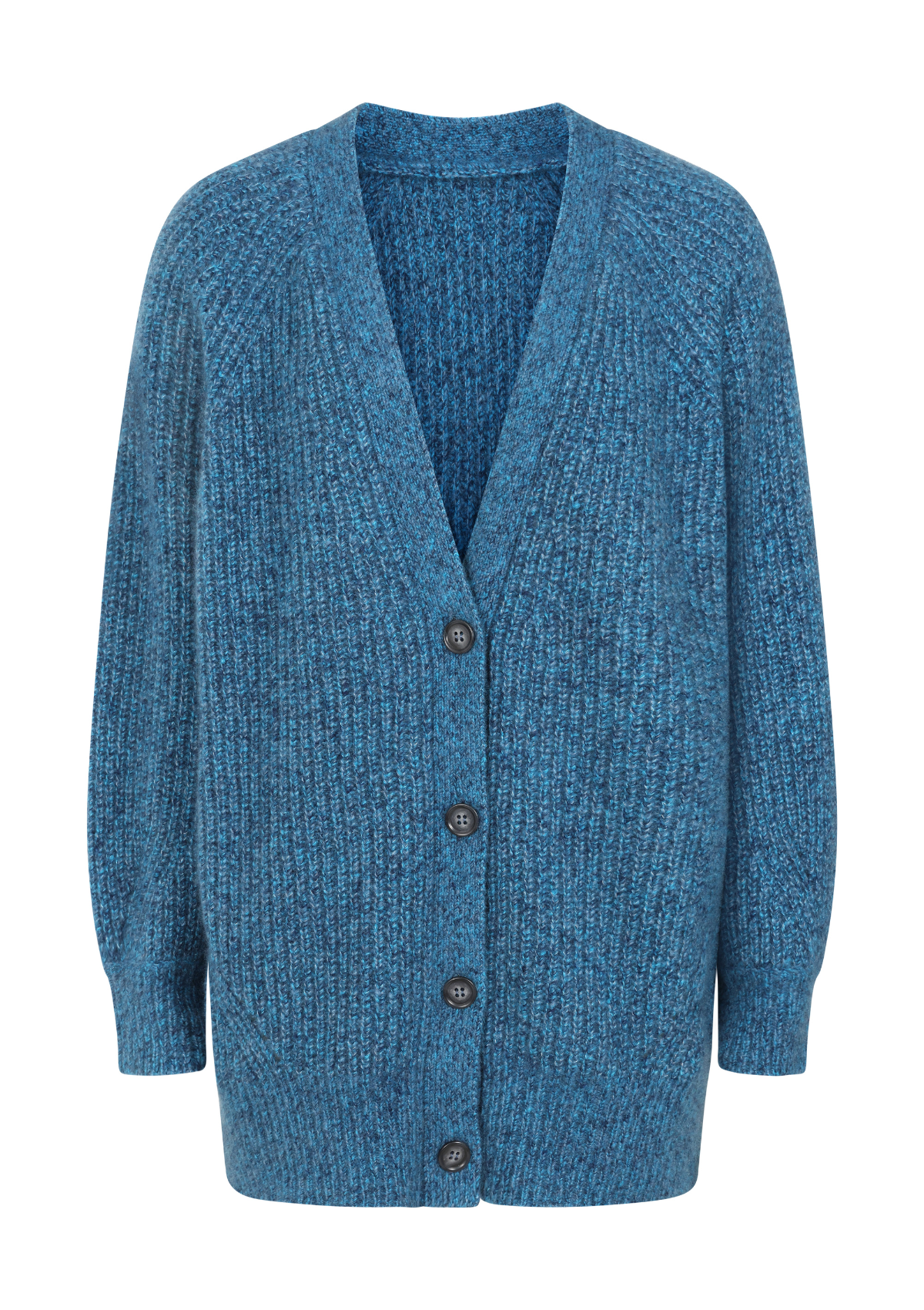 Silk & Cashmere Boyfriend Cardigan in Bonito Blue