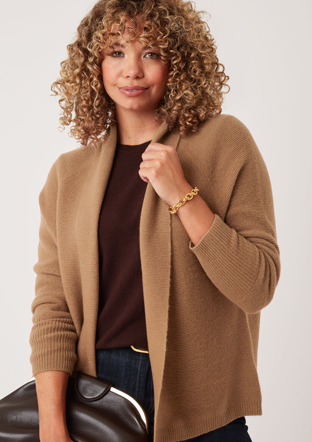 Relaxed Edge to Edge Cardigan Harvest