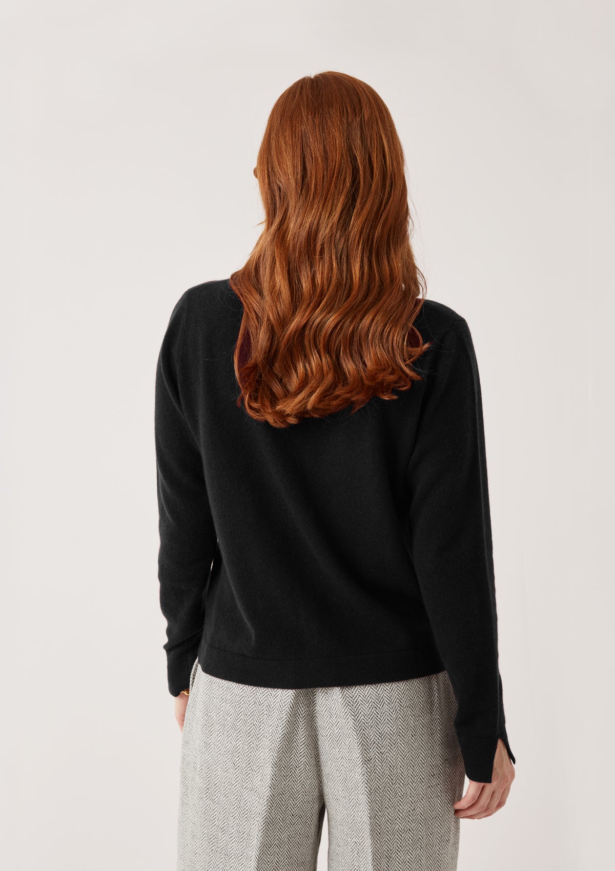 Knitted Shirt in Black