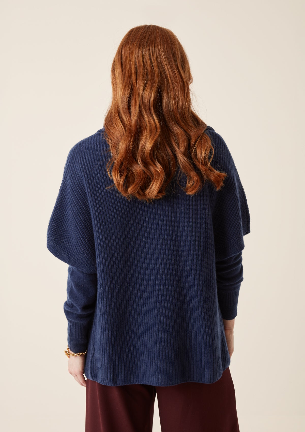 Half Cardigan Sleeveless Cardigan in Celestial Blue