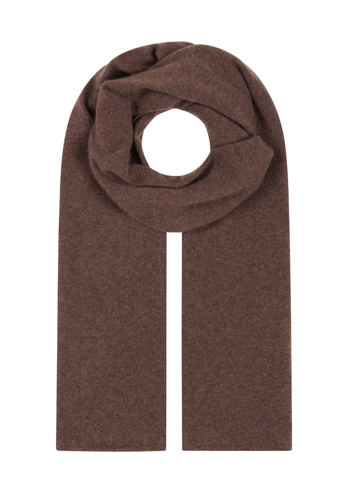 Mens Lofty Scarf in Cedar Brown