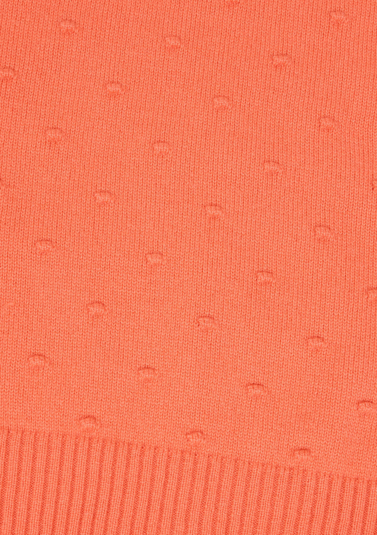 Bobble Puff Sleeved Sweater in Devoted Peach