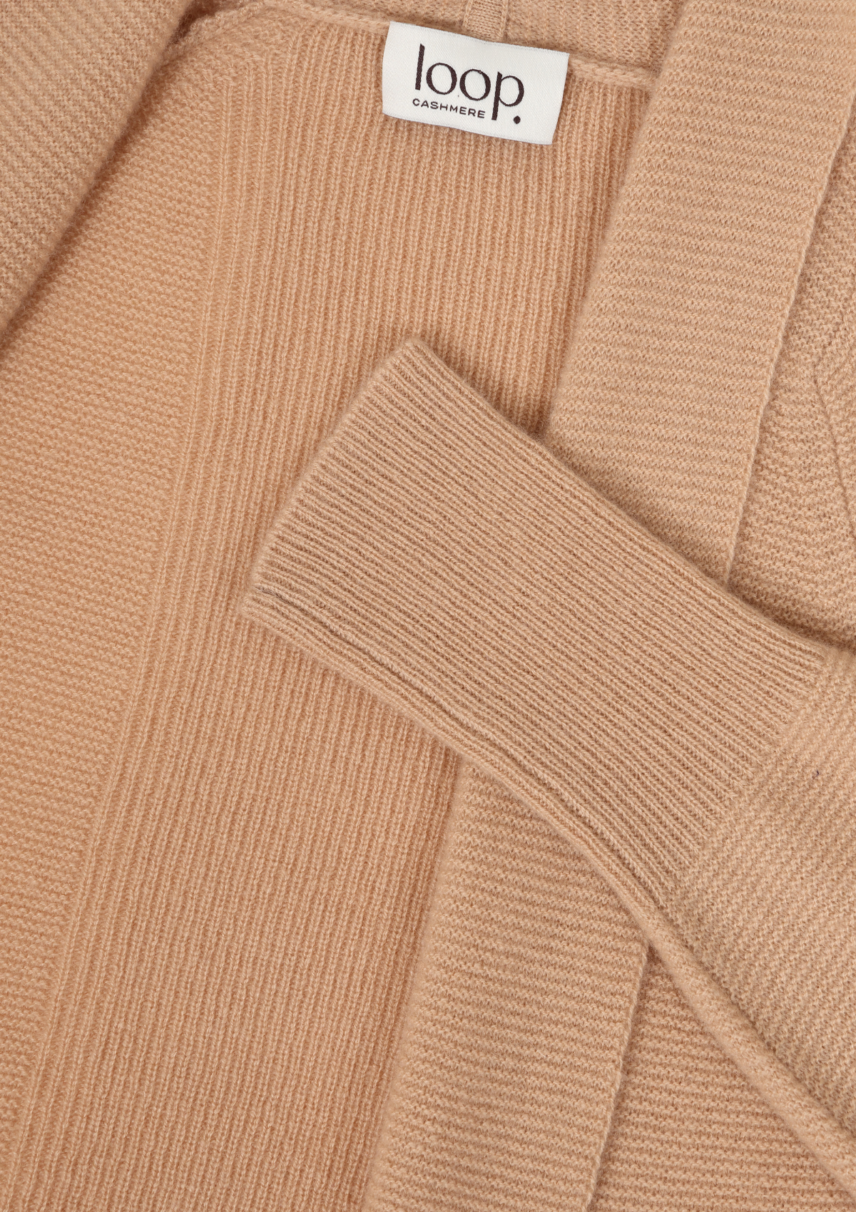 Relaxed Edge to Edge Cardigan in Honey