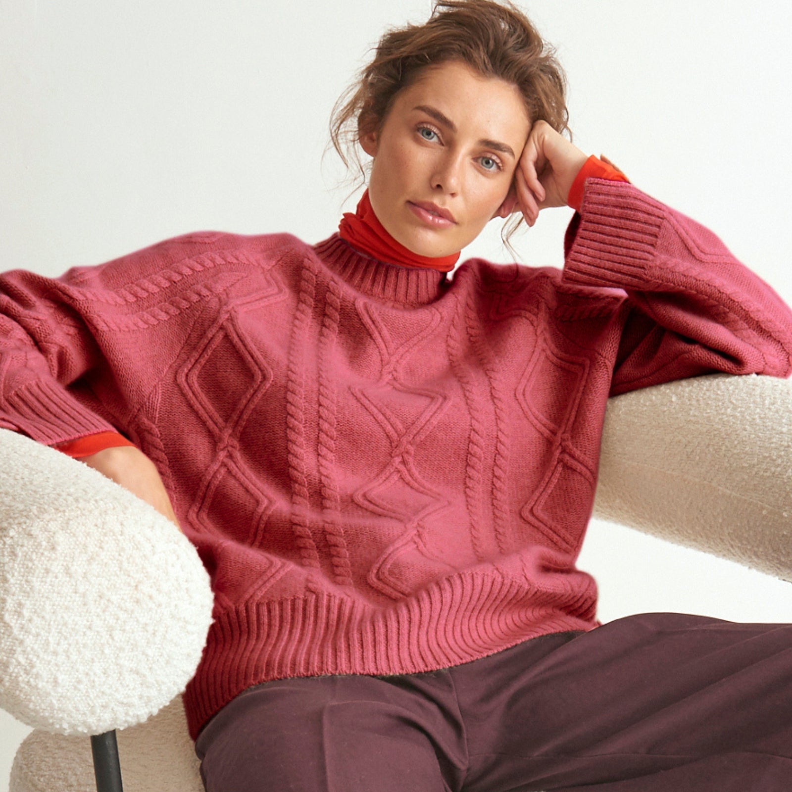 Cashmere Sweater cable
