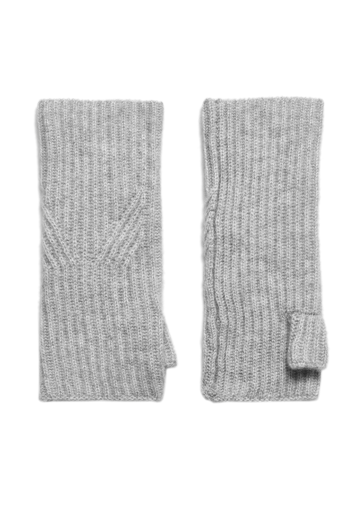 Cashmere Mitt in Foggy Grey