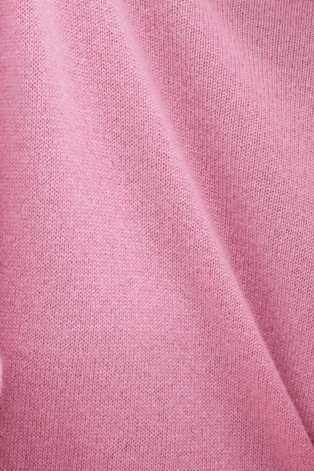 Cashmere Crew Neck Sweater in Cameo Pink