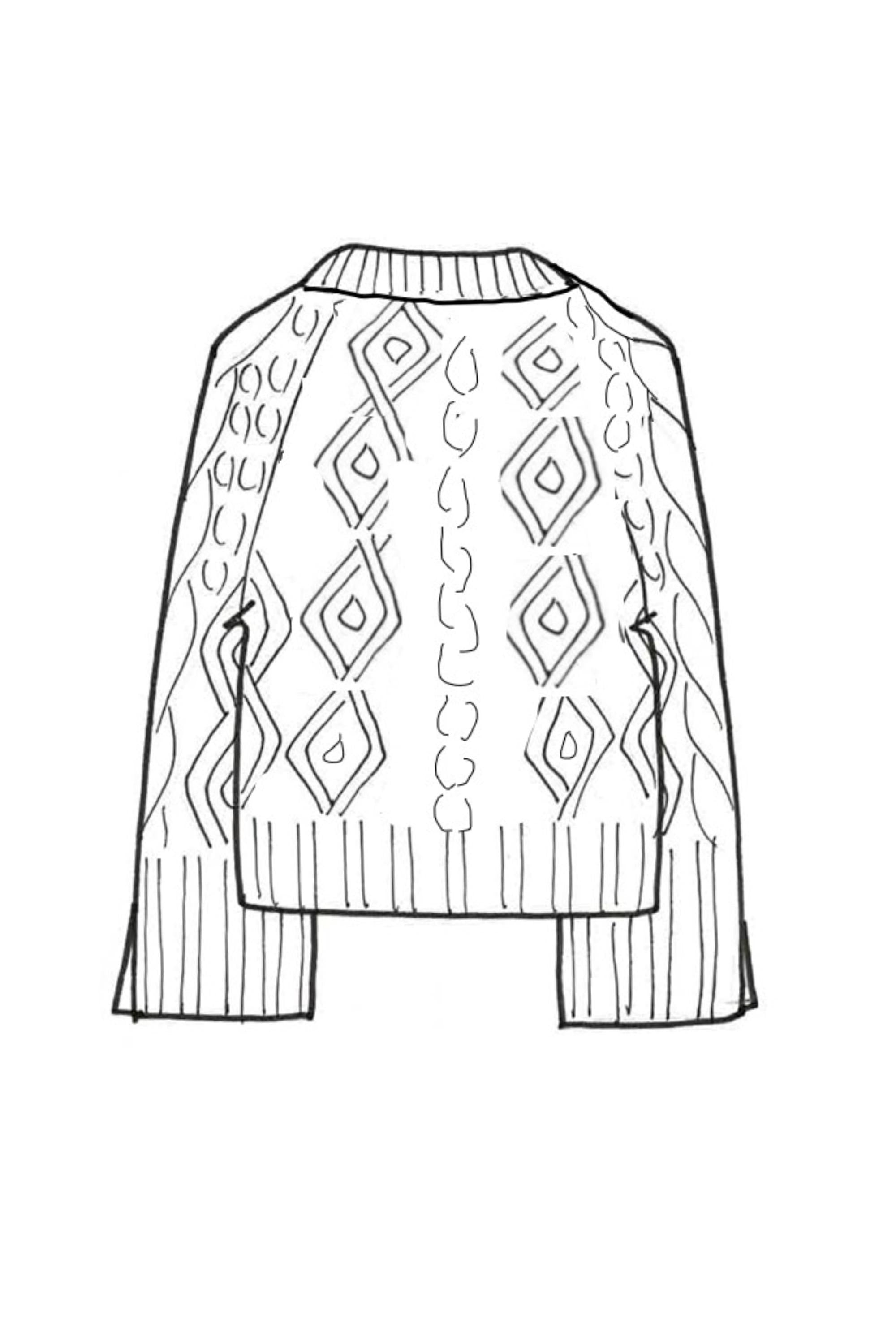 Cashmere Cable Sweater - Made to Order