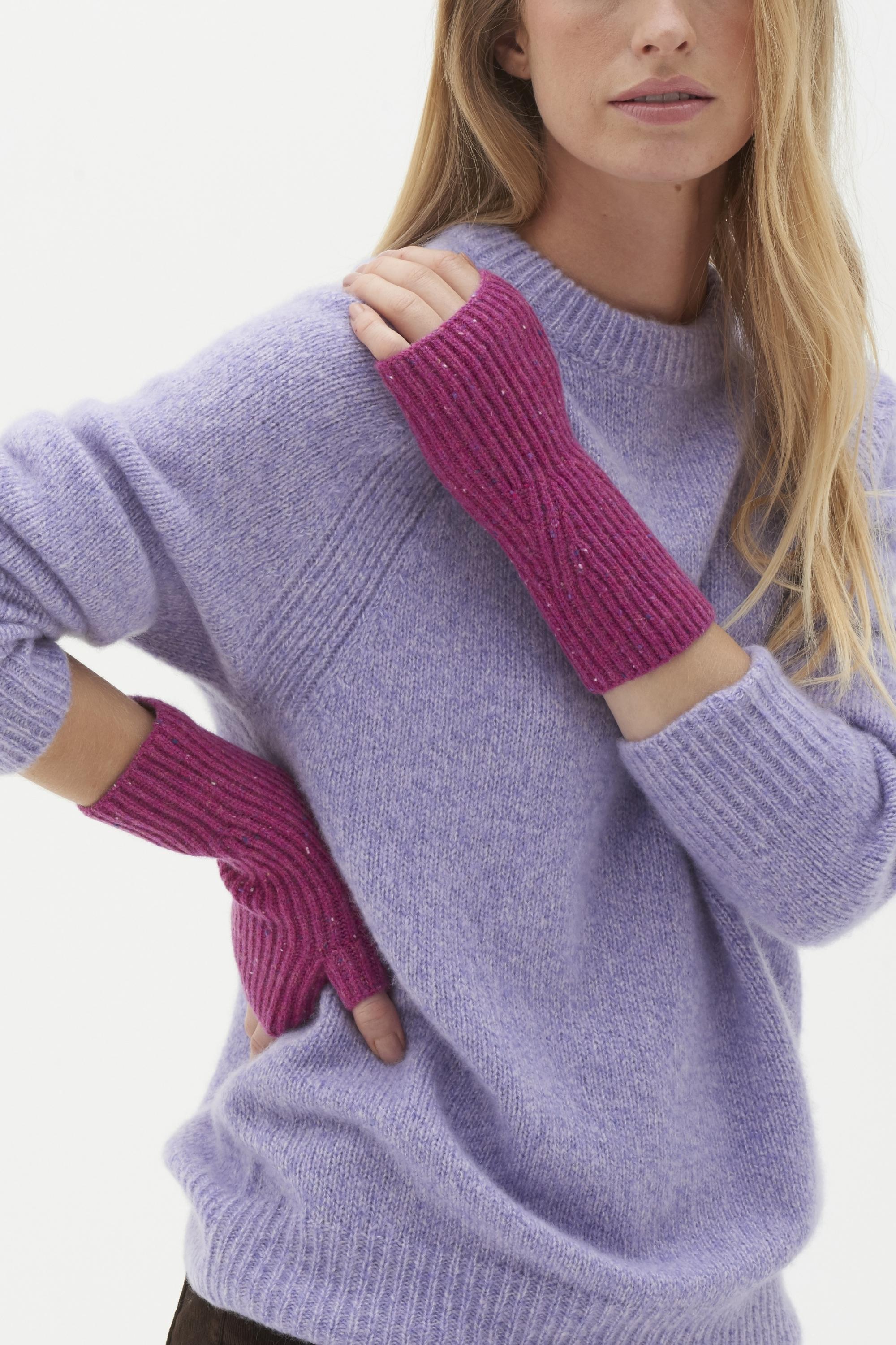 Cashmere Mitt in Mischief Pink